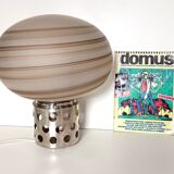 Lampe de Bureau en Verre Murano Marron par Sabattini et Diaz de Santillana pour VeArt