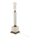 Vintage Classic Glass Table Lamp – Massive – 1980s