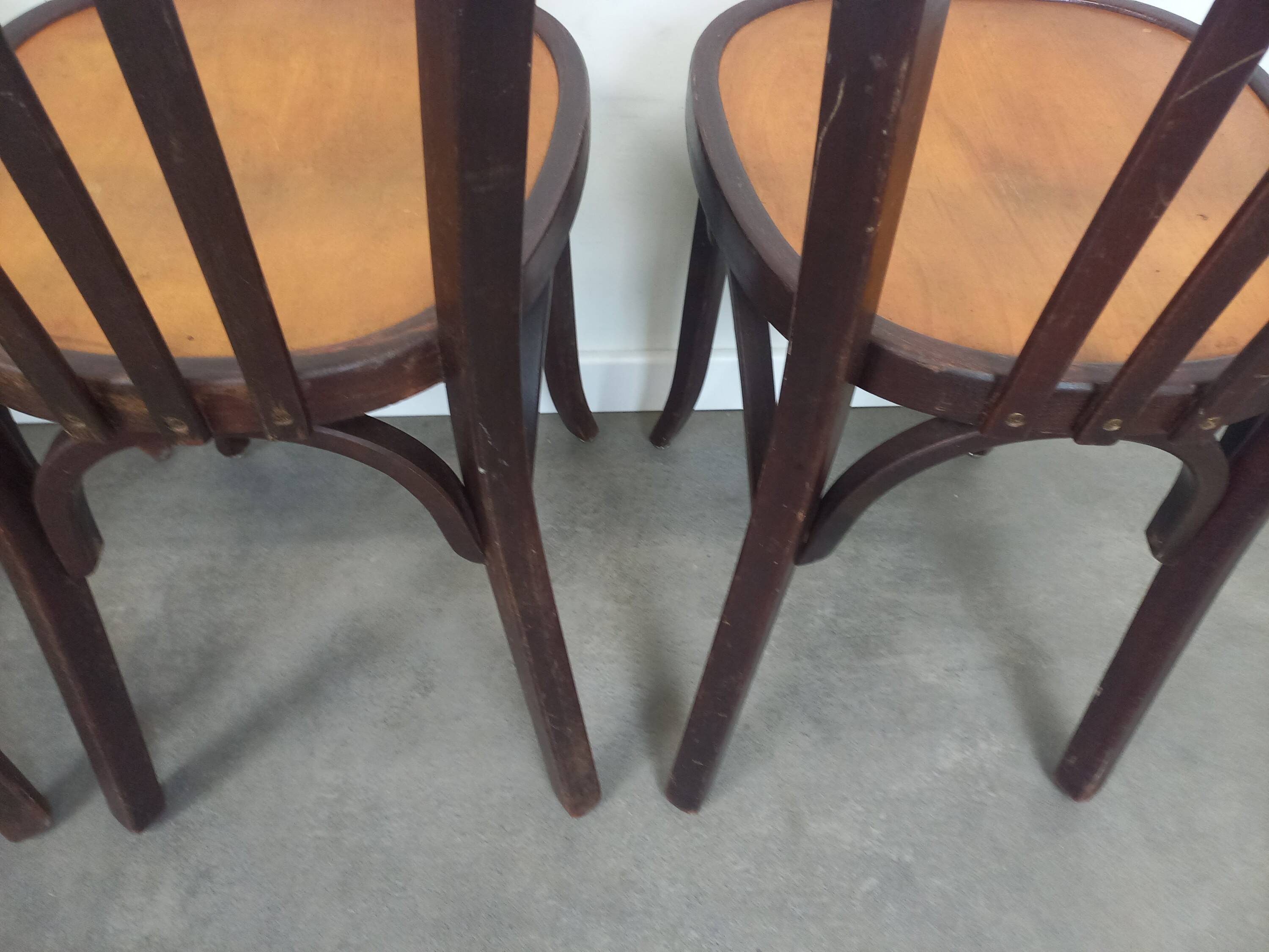 6 Baumann bistro chairs