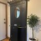 Large vintage freestanding coat rack / floor coat rack