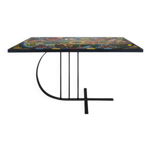 Table basse en acier