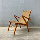 Woven rope armchair, Netherlands, 1950