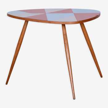 Table en hêtre, Tchéquie, années 1950