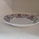 Set of 2 Vintage floral decor soup plates