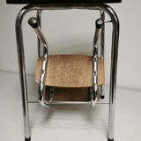 Stool / step stool 3 steps in vintage formica