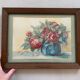 Tableau bouquet pastel