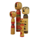 Lot de 4 poupées Japonaises KOKESHI