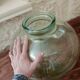 Grand vase, bonbonne en verre