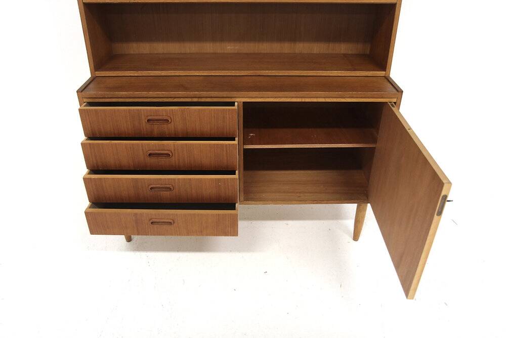 Secrétaire scandinave en teck, Suède, 1960