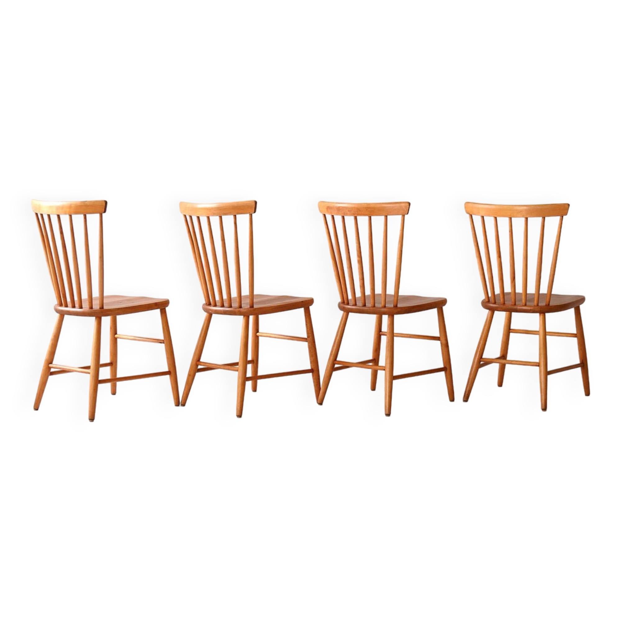 Scandinavian wooden chairs