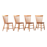 Scandinavian wooden chairs