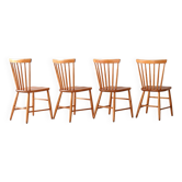 Chaises scandinaves en bois