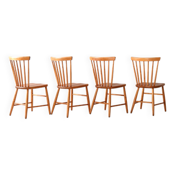 Scandinavian wooden chairs