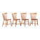 Scandinavian wooden chairs