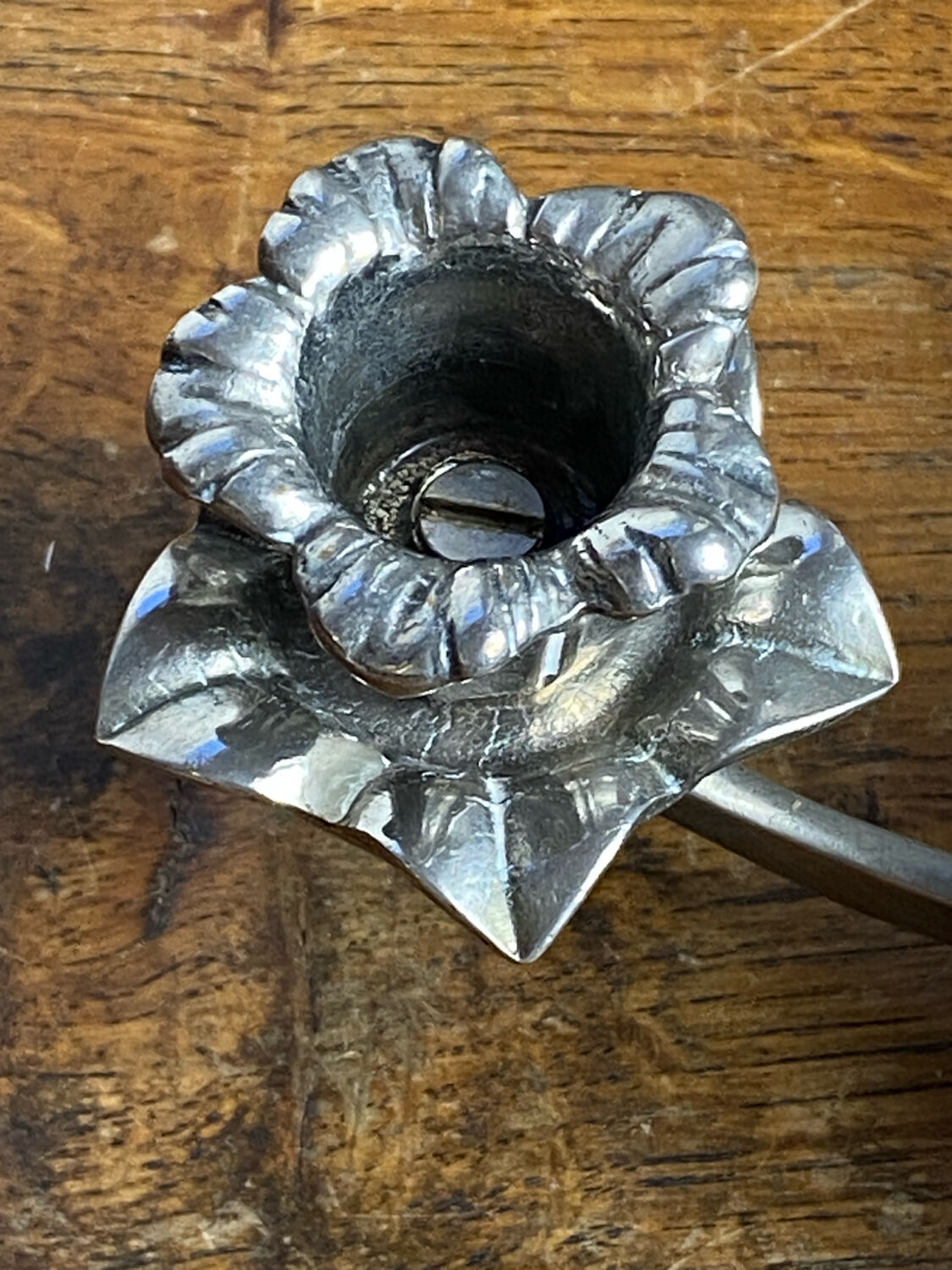 Flower candle holders, lotus ashtray with removable petals, 1960s.