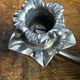 Flower candle holders, lotus ashtray with removable petals, 1960s.