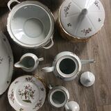 Tableware Service in Porcelain of Sologne