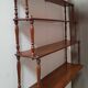 Etagere murale en acajou
