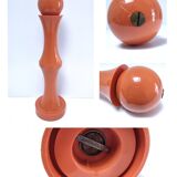 Luigi Massoni pepper mill for Guzzini orange