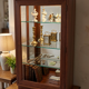 Mahogany display cabinet 20th century