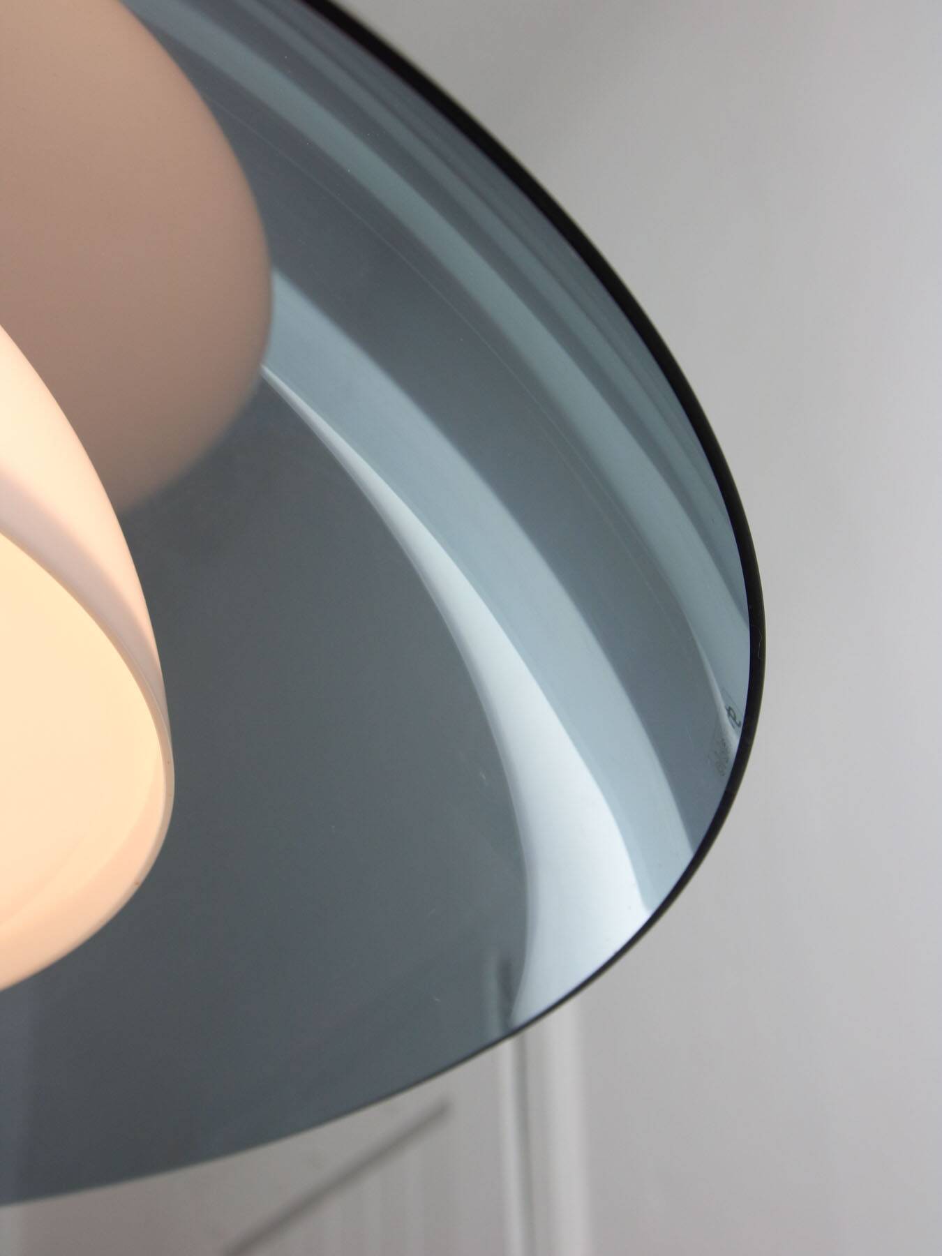 Vintage Blue Ufo Space Age Lamp from Guzzini, 1970s