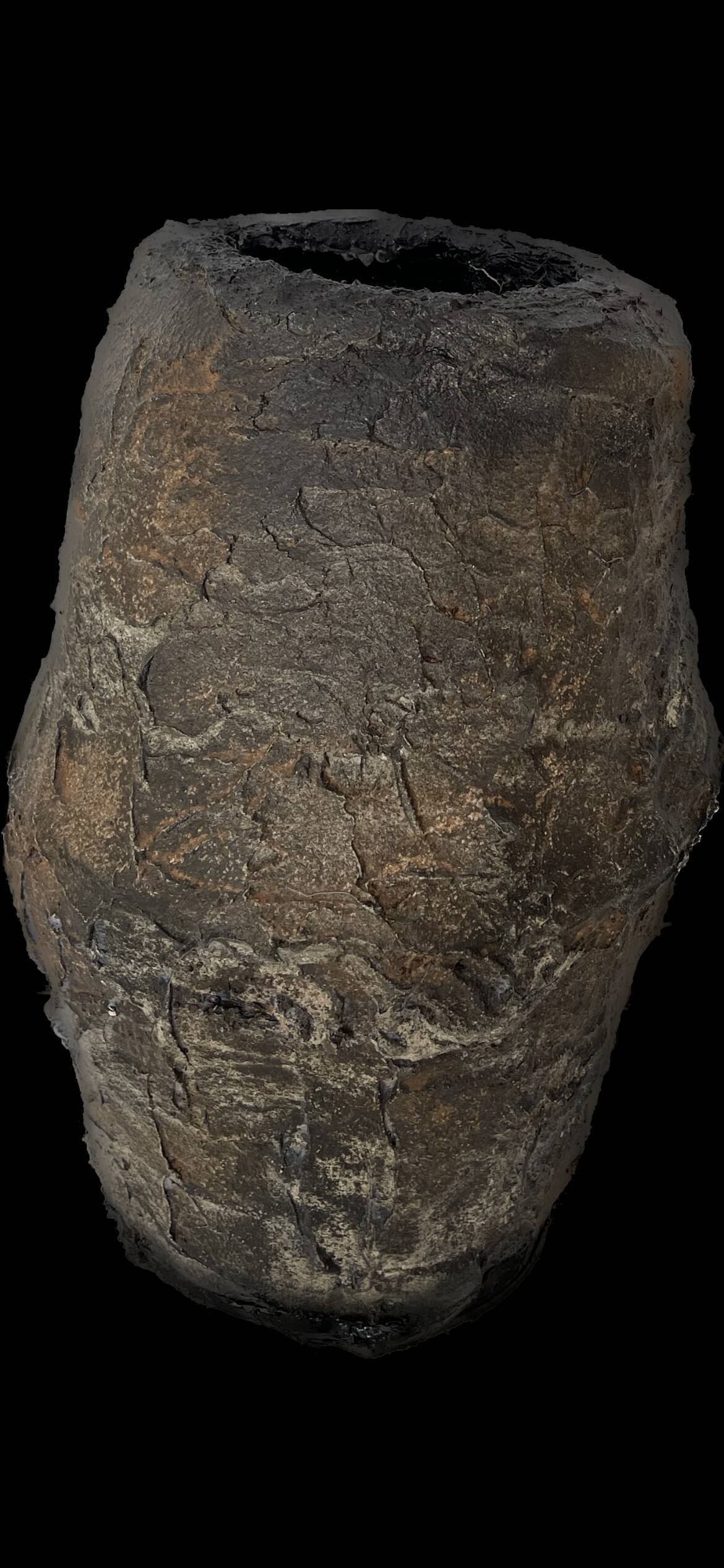 Pottery recycling material