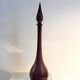 Empoli bottle in aubergine opaline