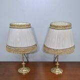 Pair of bedside lamps