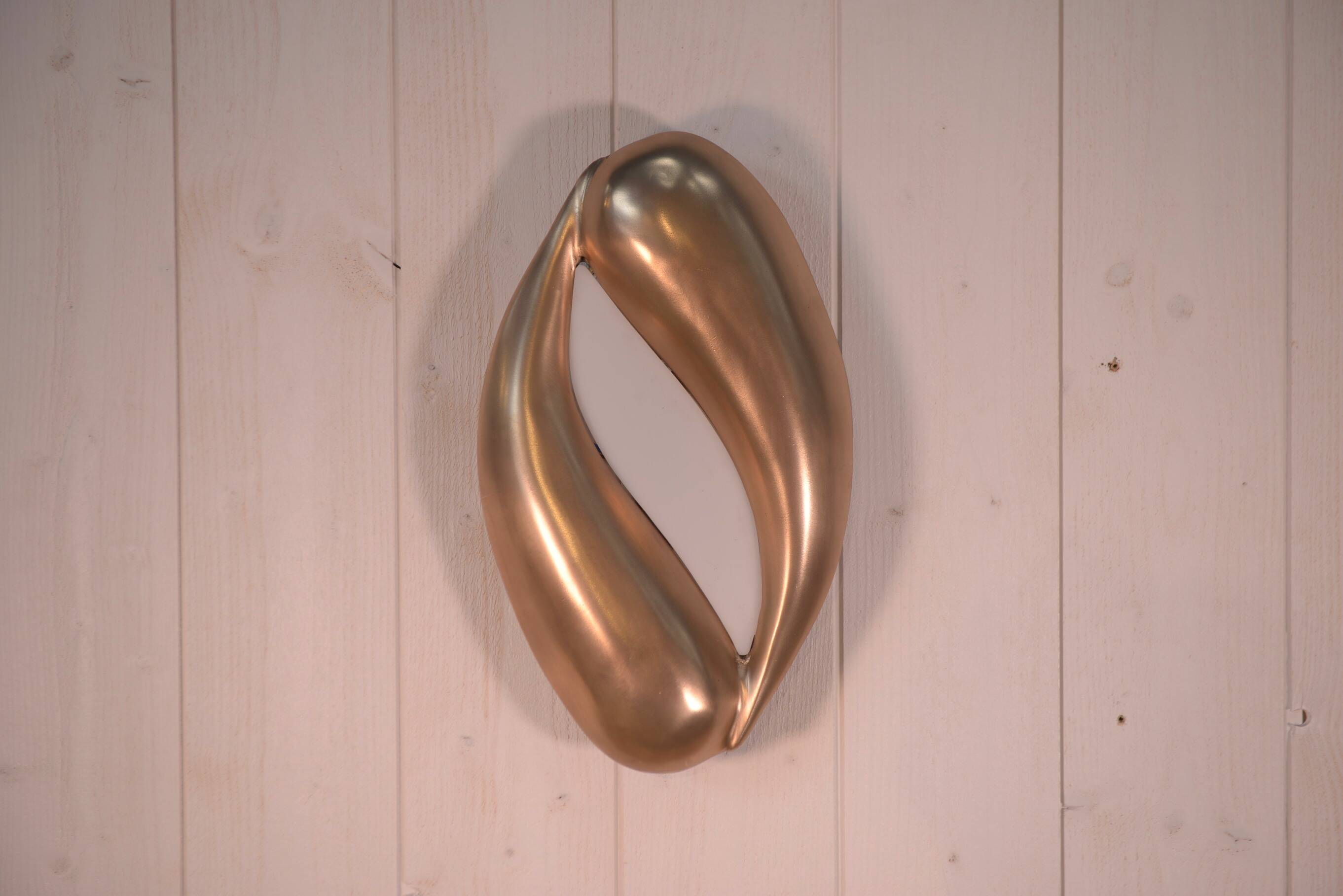 1960s design bronze wall light