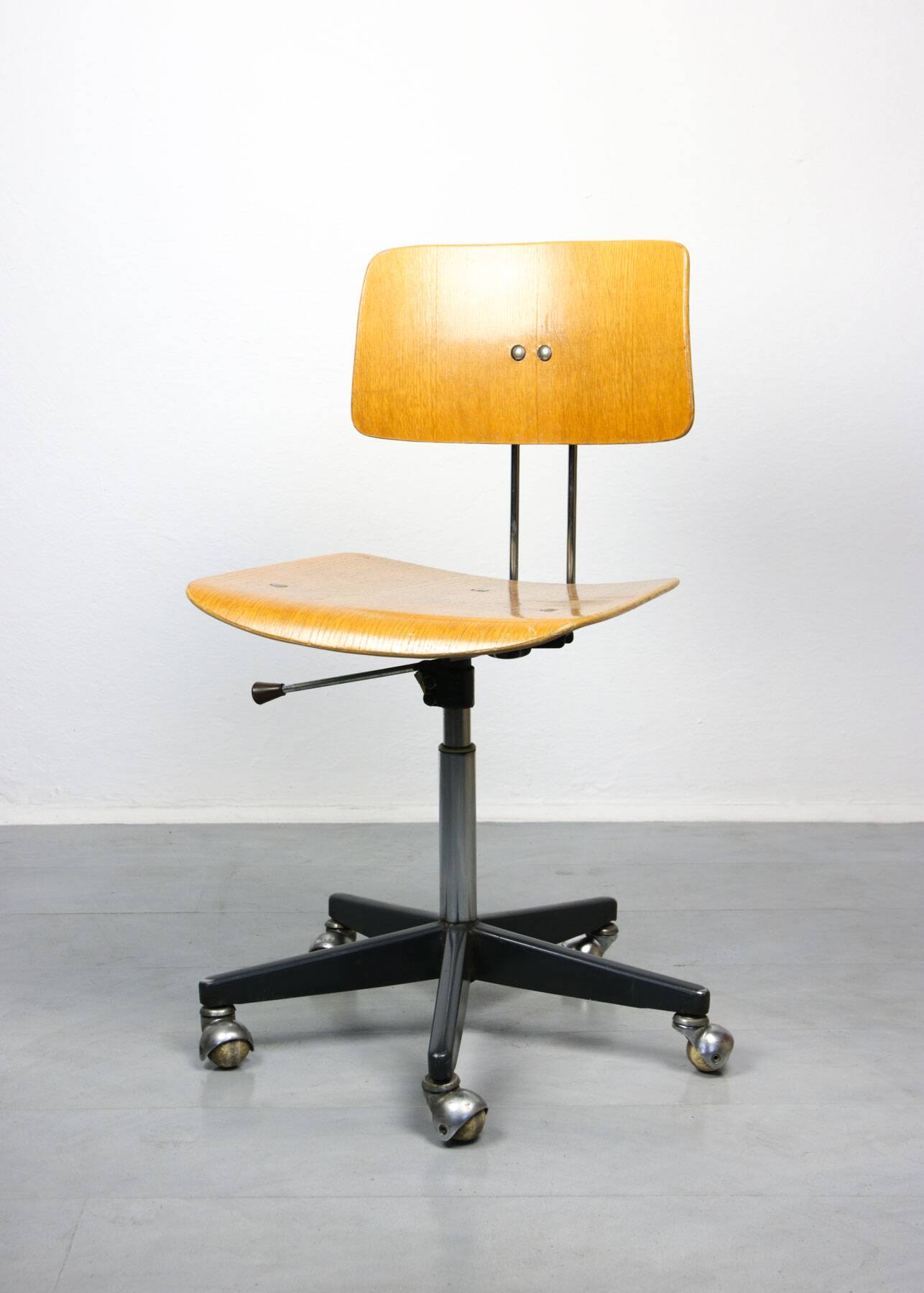 Vintage Adjustable Swivel Office Chair