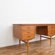Mid-century danish teak desk, 1960