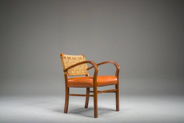 Fauteuil Bauhaus par Axel Larsson pour Bodafors, 1930