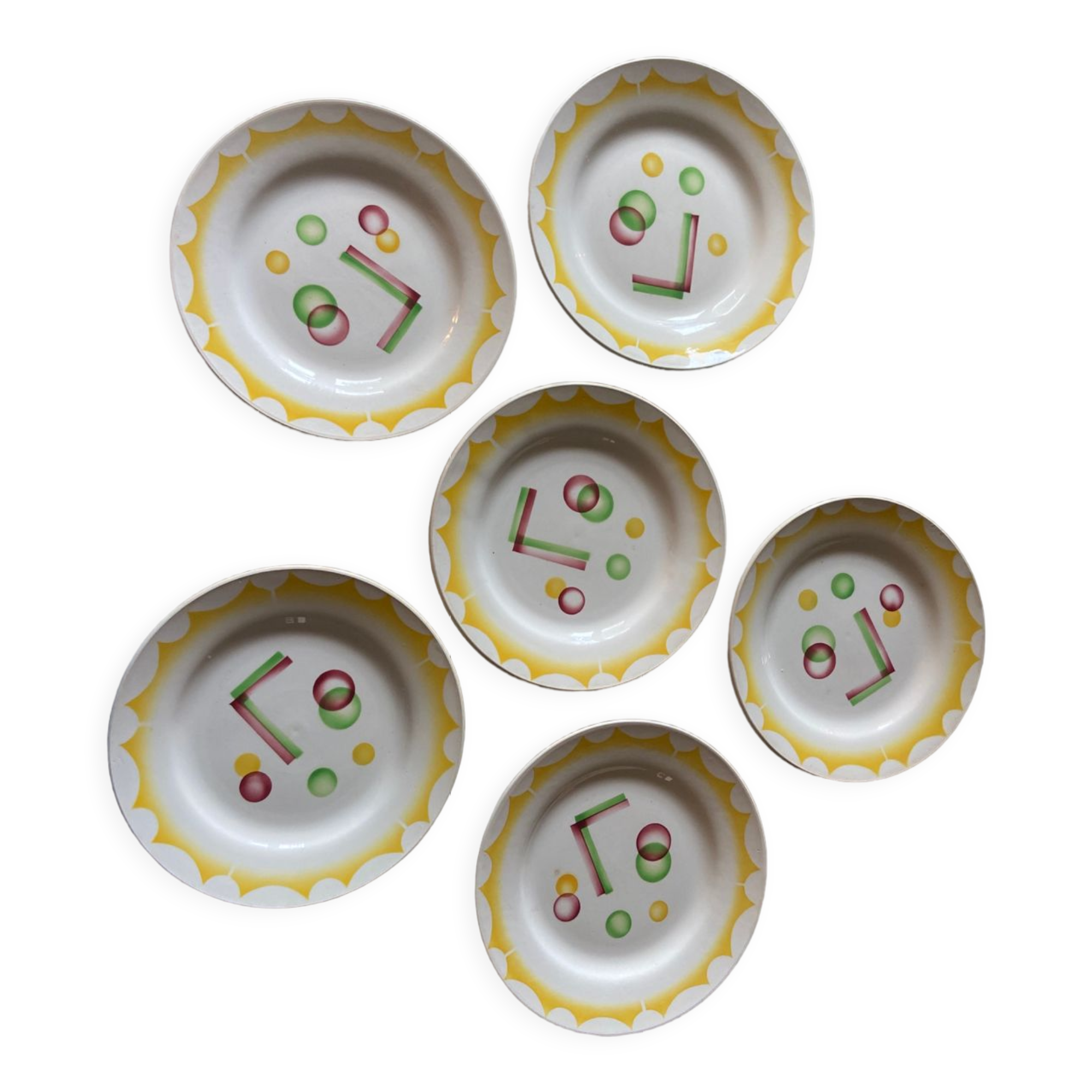 Sarreguemines Digoin plate series