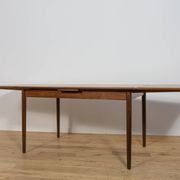 Mid-Century Rosewood Extending Dining Table, Denmark, 1960s