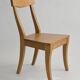 Golden cerus oak chair