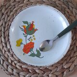 Set of 6 plates dessert in Gien sandstone - France, model China - So vintage