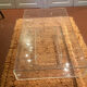 Table basse  Plexiglass et verre