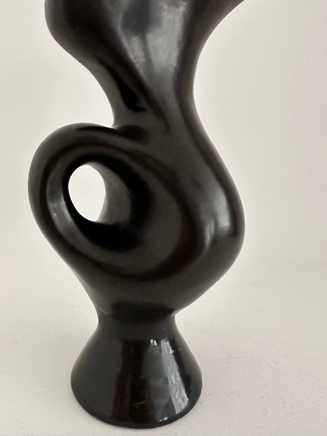Midcentury ceramic zoomorphic pitcher