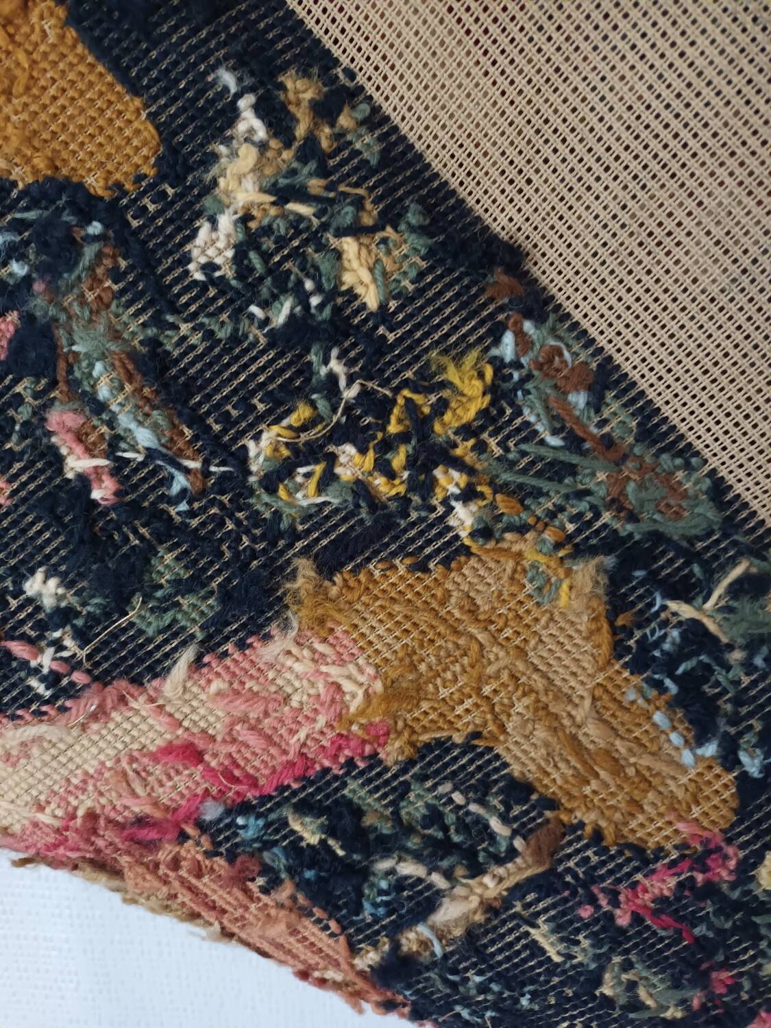 "The Harvest" handmade tapestry from the 20th century