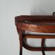 Wooden wall coat holder