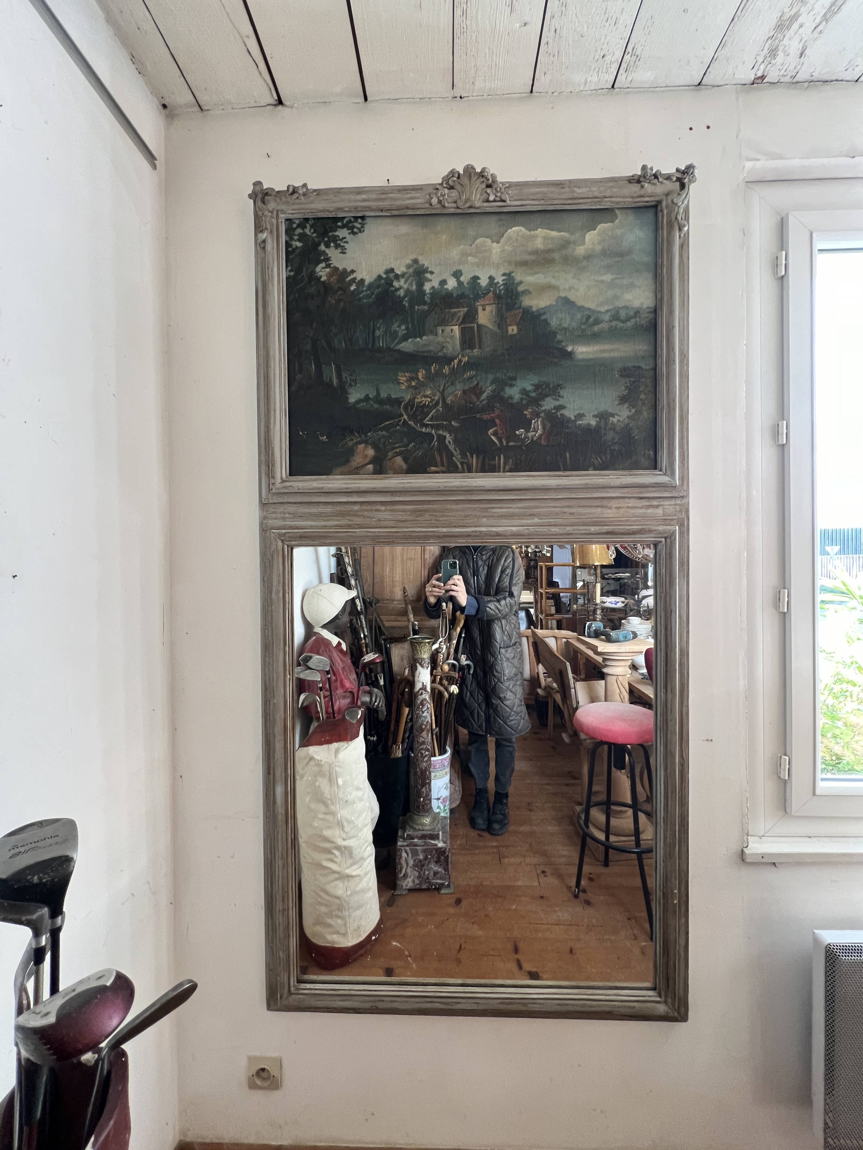 19th century trumeau