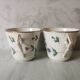 Porcelain barbel tea set Limoges Guérin