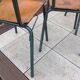 Suite of four school chairs 50/60 years