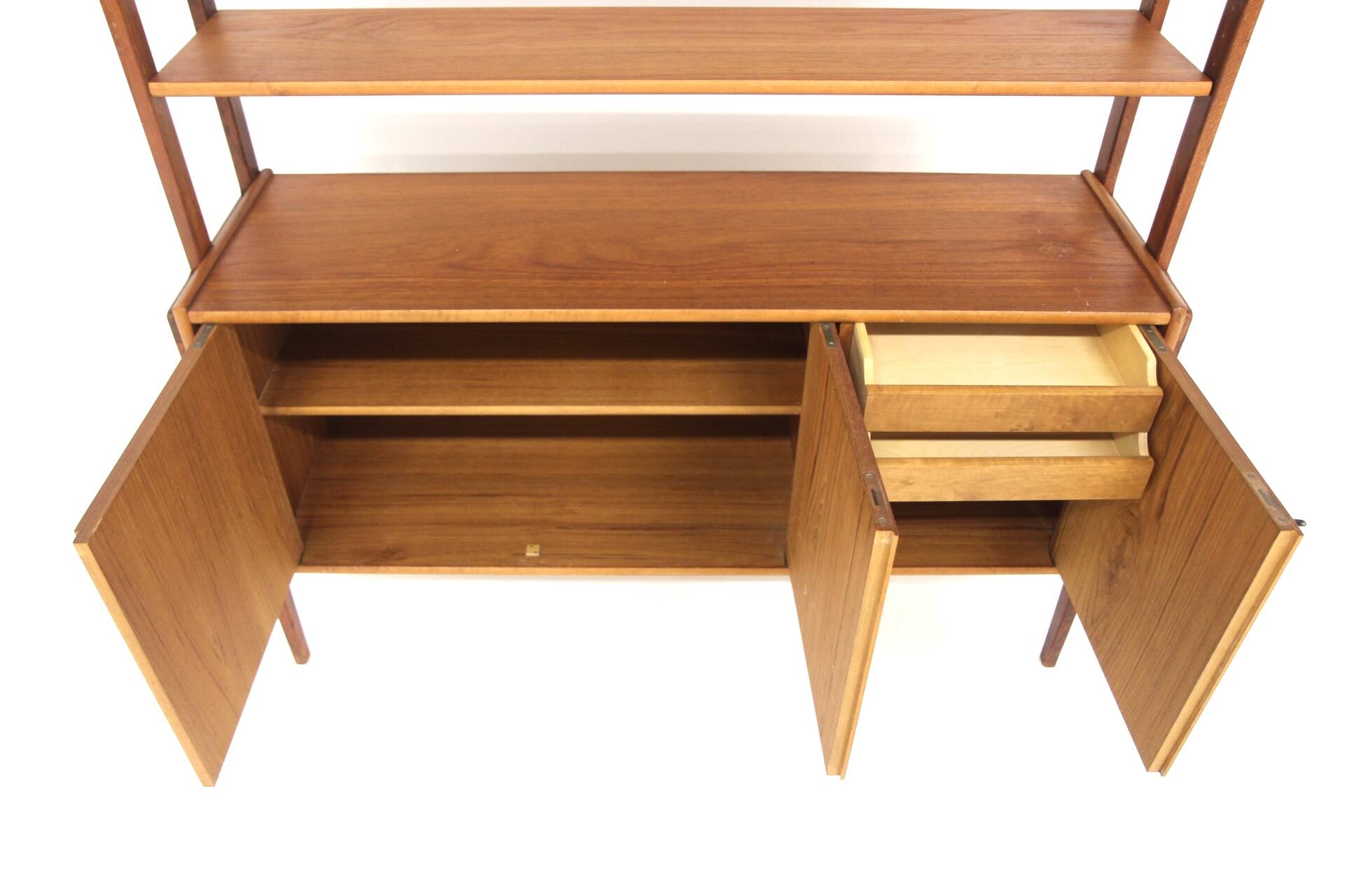 Scandinavian teak library, Sweden, 1950