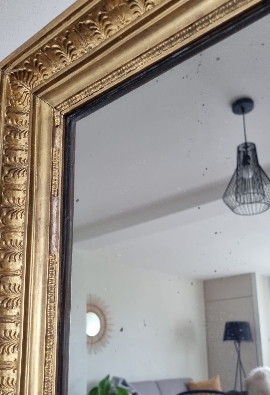 Antique mirror