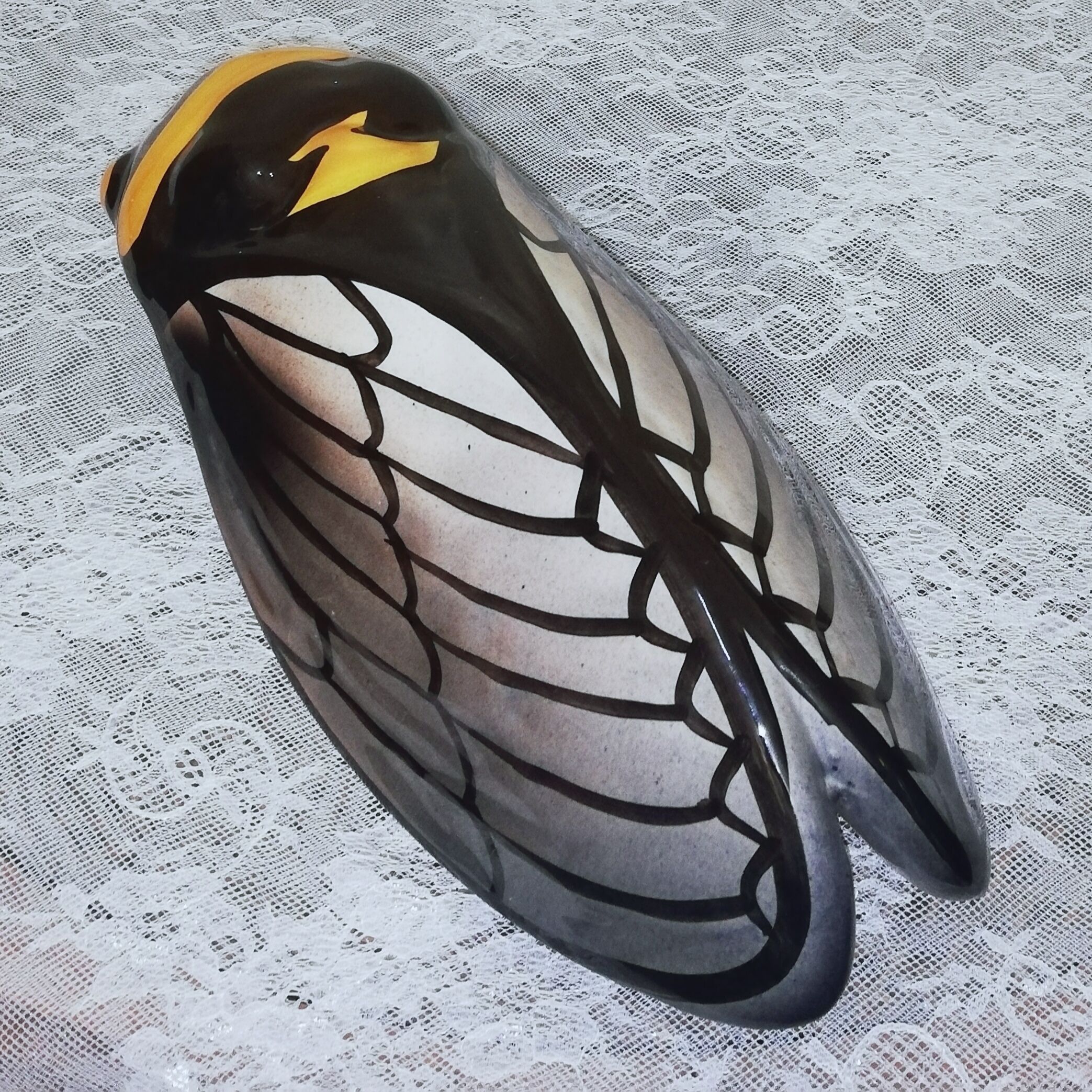 Bouquet cicada ceramic length 35cm