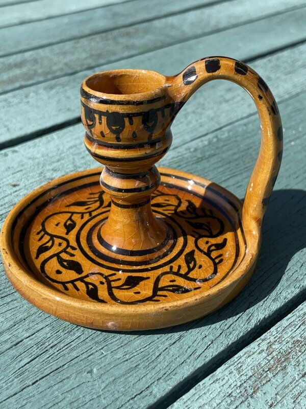 Old candle holder
