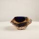 Sculptural submerged glass ashtray by Gianfranco Mandruzzato Murano 1970