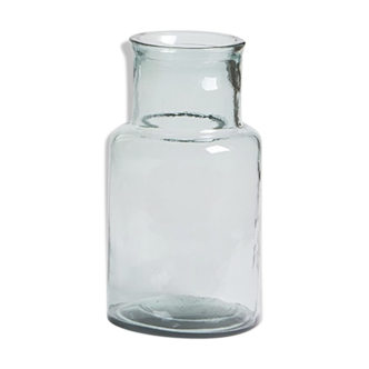 Vase en verre recycle petit format "pau"