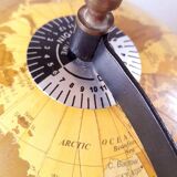 Napoleon 3 style terrestrial globe